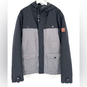 Rock & Republic Jacket Coat Black‎ and Gray XXL